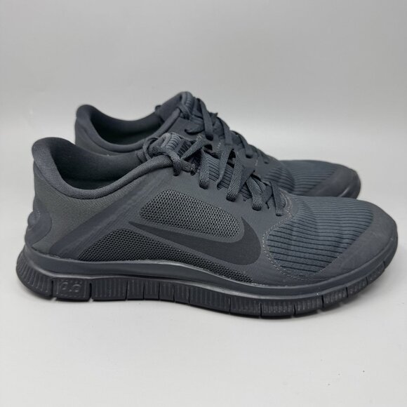 Nike Free 4.0 V3 Mens Black Anthracite 579958-001 Running Trainers Mens Size 9 - Picture 1 of 9
